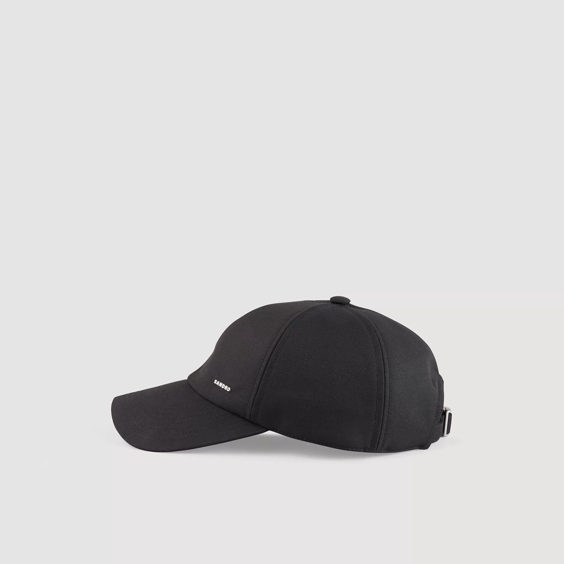 Best Sale Sandro Casquette En Tissu Technique Noir